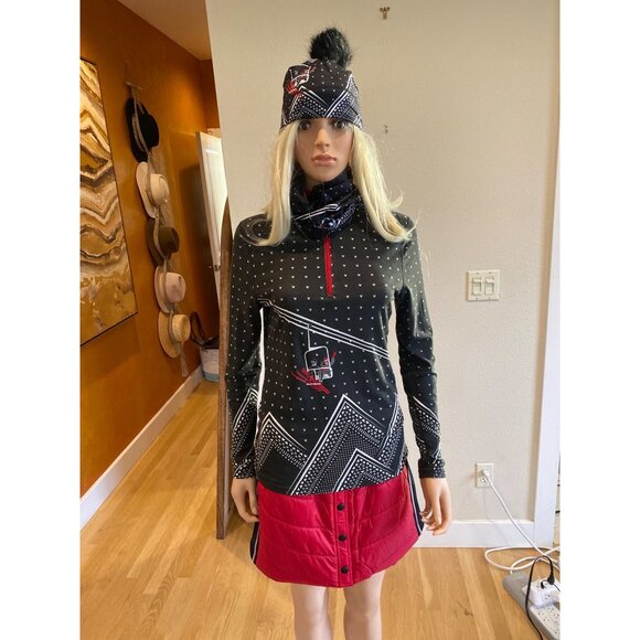 NWT Krimson Klover Adrenaline Gaiter Black Ski Apres New - Picture 6 of 10